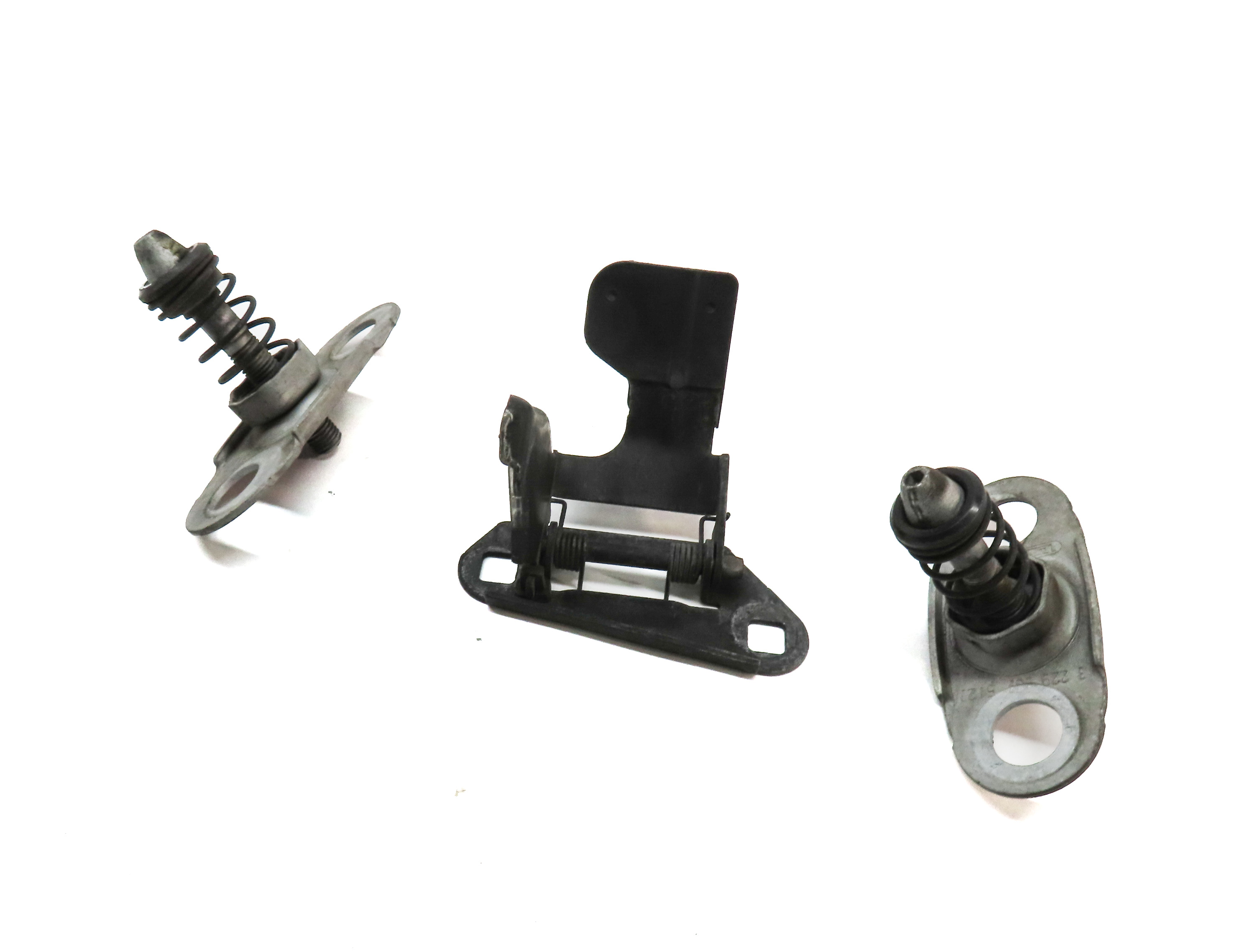 2008 LAND RANGE ROVER (L322) FRONT HOOD BONNET LID SAFETY HOOK CATCH LATCH SET/3 — exact item pictured
